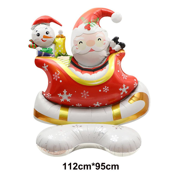 Jumbo Gingerbread Man Foil Christmas Balloon