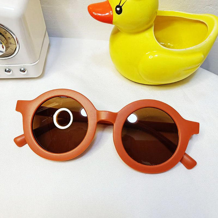 Fashionable Round Frame UV Proof Children's Sunglasses