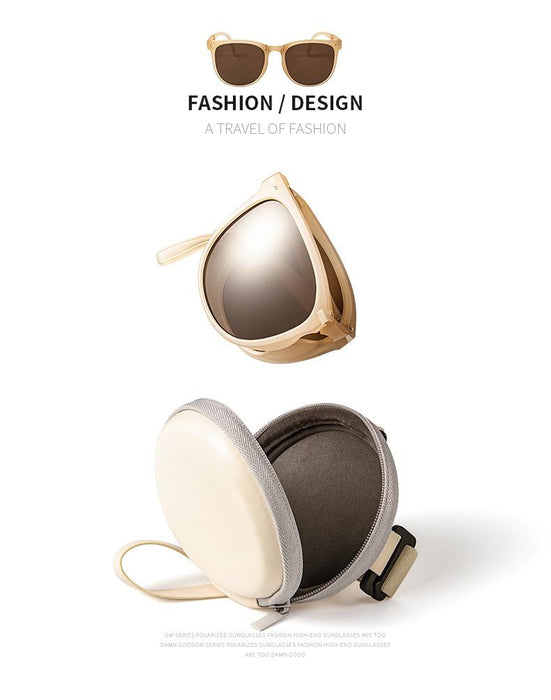 Sunglasses TR90 frame portable foldable glasses