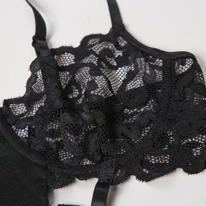 Sexy Lingerie Lace One-piece Underwear Women Bodysuit