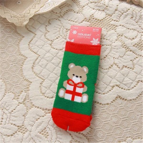 Children Cotton Boys Girls Warm Christmas Socks
