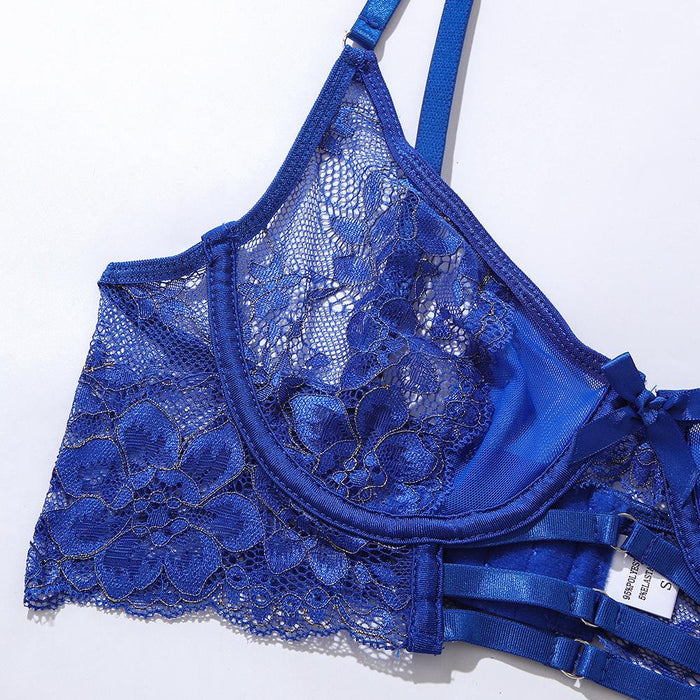 Women Sexy Lace Lingerie Fashion Underwear Set