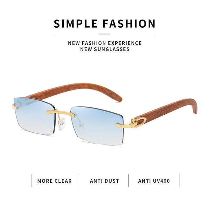New Fashion Men's Ultra Clear Frameless Sunglasses