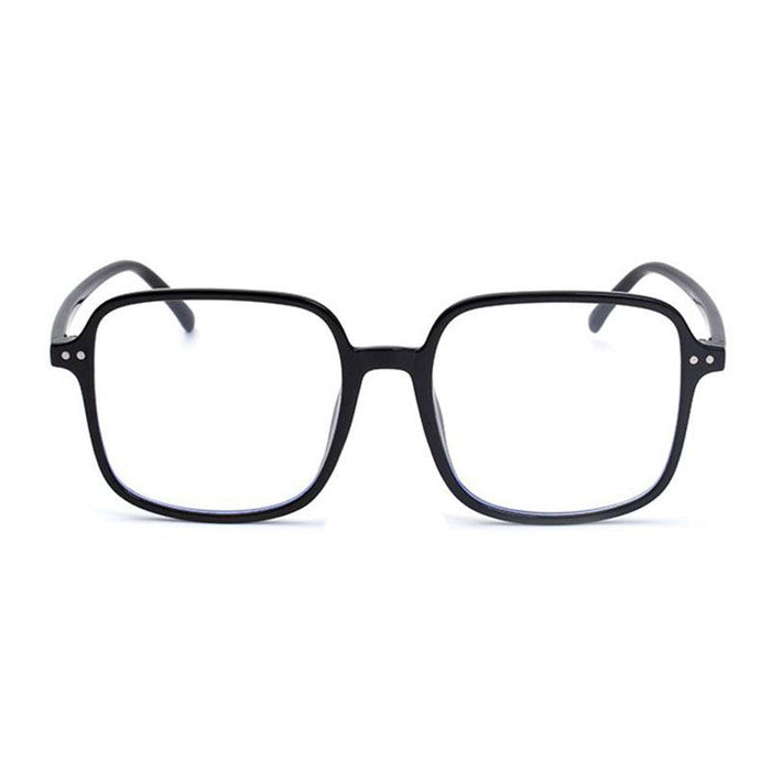 Blue Light Proof Square Eye Protection Large Frame Glasses