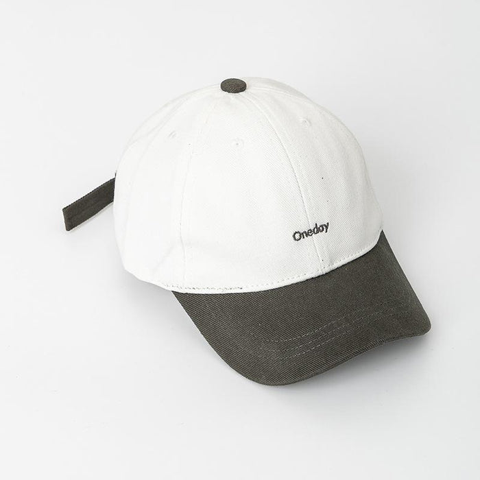 Summer Oneday Letters Kids Shade Baseball Cap