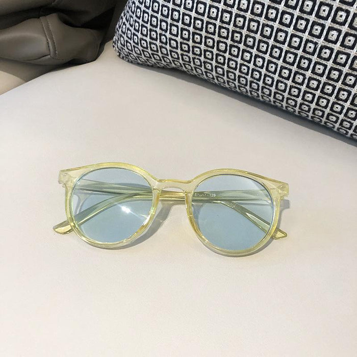 Retro Lovely Round Frame Children's Cartoon Sunglasses