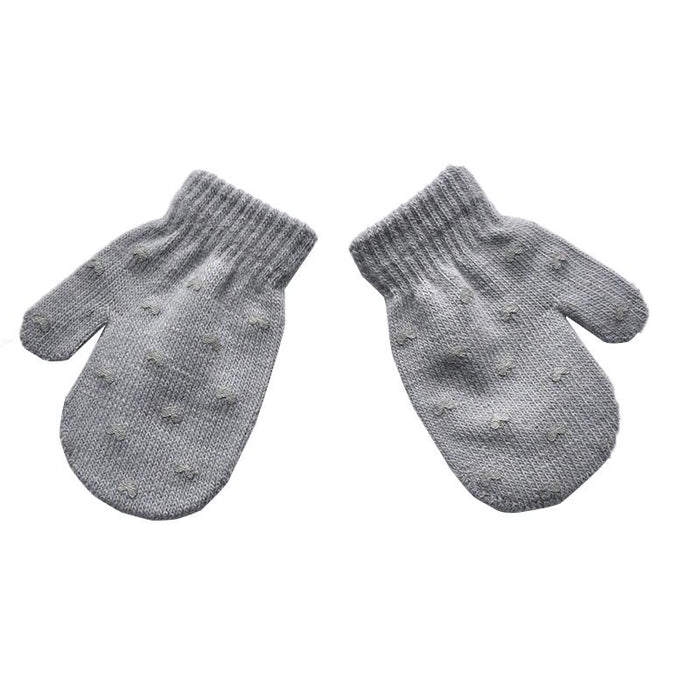 Warm Plush Thick Warm Baby Gloves
