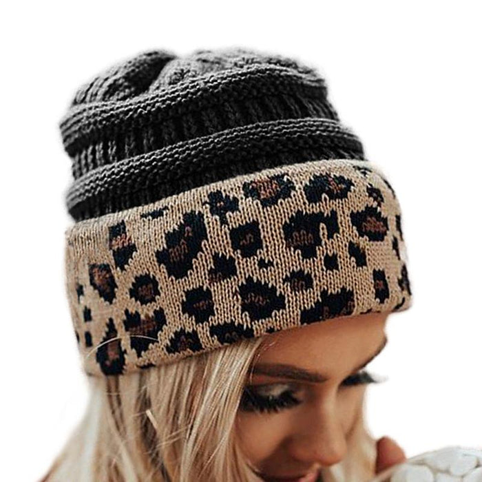 Warm Balaclava Women Knitted Hat