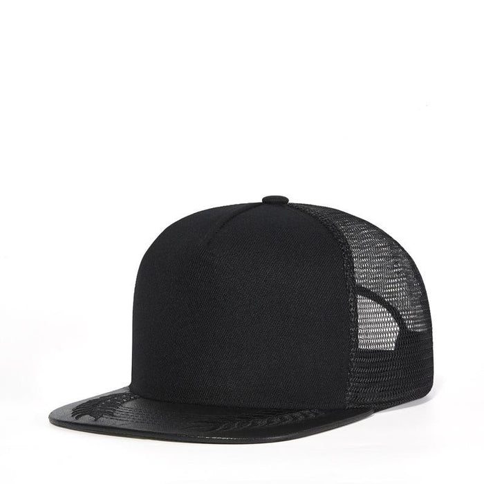 New Color Block Mesh Hat Sunshade Baseball Cap