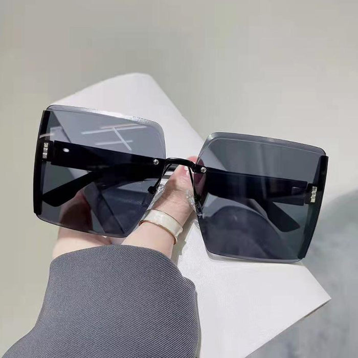 Square Sunglasses large frame fashion sunglasses