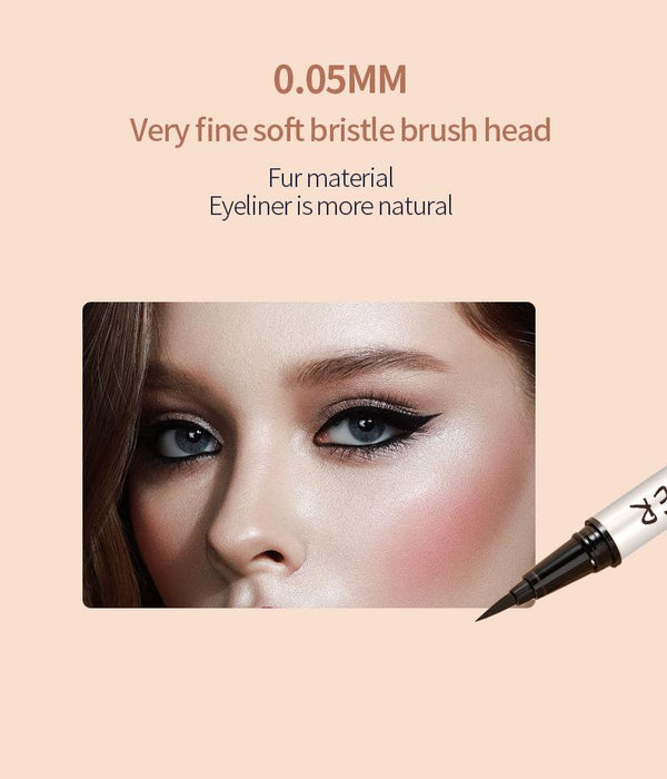 Waterproof and oil proof 6 colour Eyeliner
