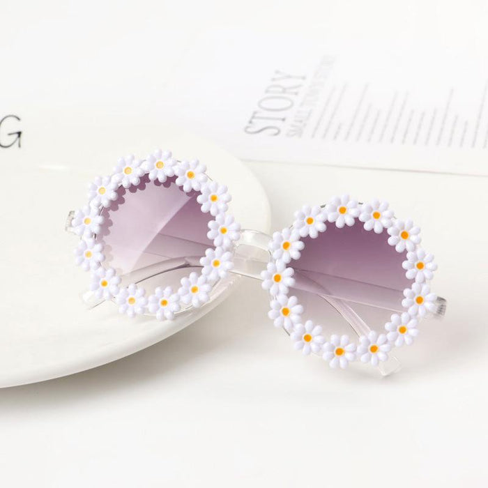 Children's Sunglasses small flower beach glasses