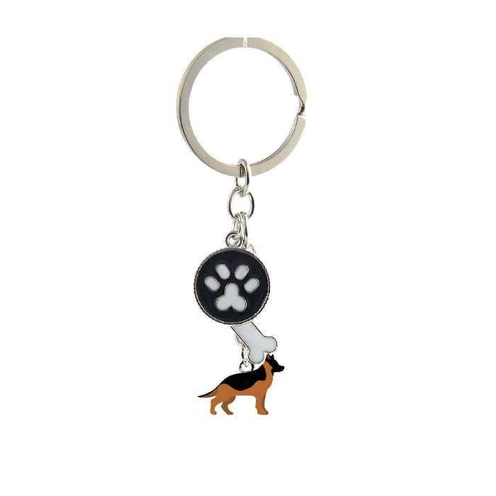 Simple Creative Cute Pet Keychain