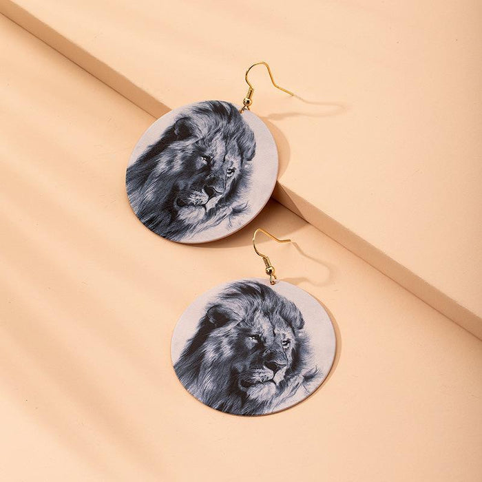 New Print Vintage Fashion Earrings