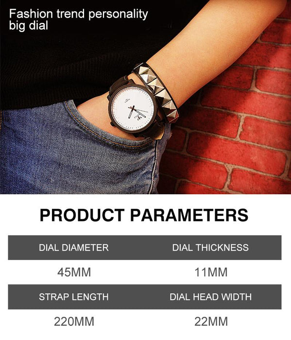 Yazole Simple Style Quartz Watch Business Fashion Luminous Large Dail T Watches