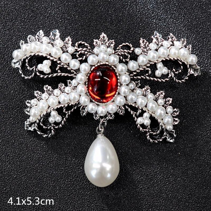 Multi Styles of Exquisite Brooch Vintage Women's Suit Accessories