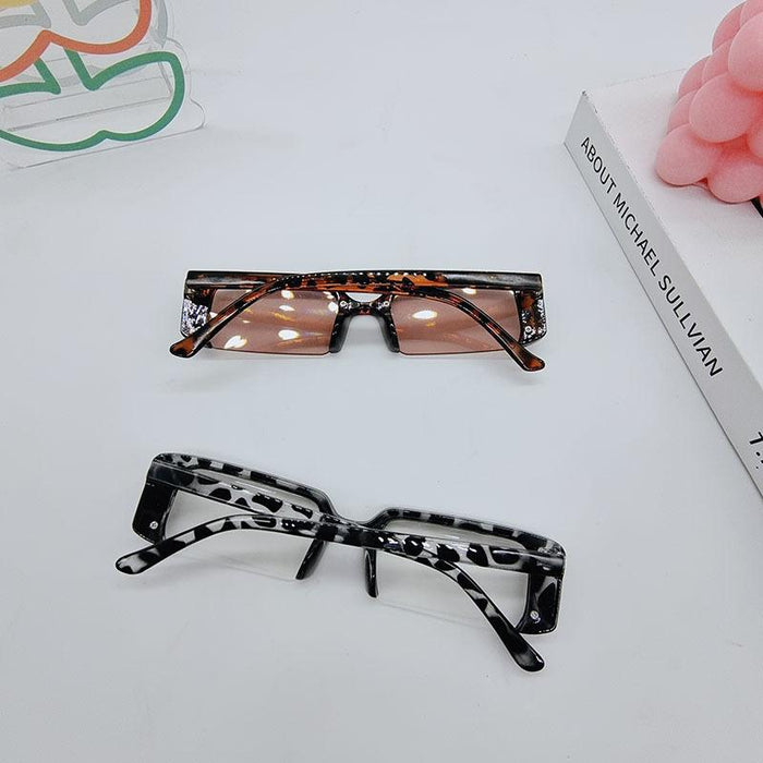 Fashion Trend UV Proof Half Frame Sunglasses