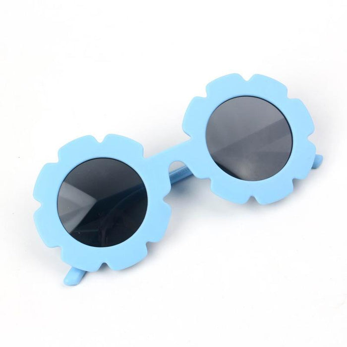 Children's Sunglasses flower glasses UV Scrub