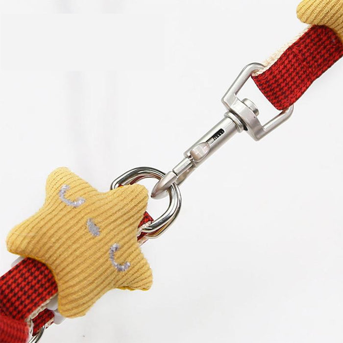 Starfish Small Dog Harness Vest Leash Suit Pet Accessories