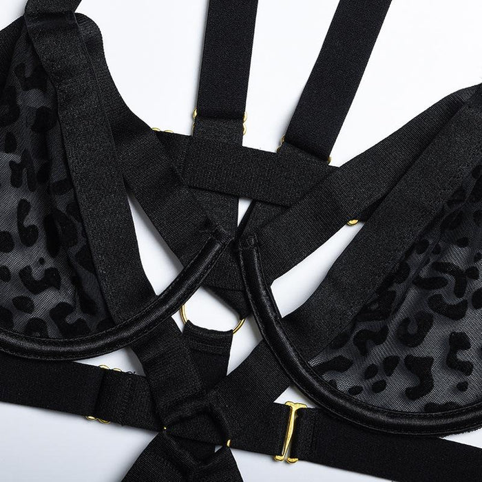 Women's Halter Underwear Sexy One-piece Lingerie Bodysuit