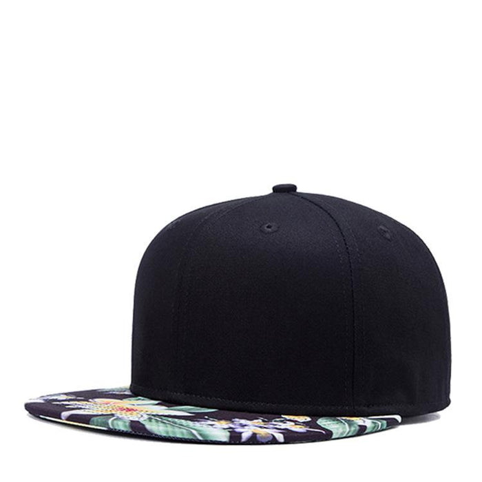 New Baseball Cap Printed Personalized Hip-hop Flat Brim Hat