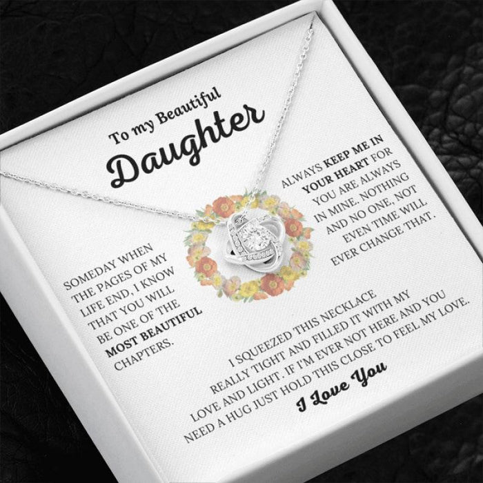 Message Card Gift Box Necklace