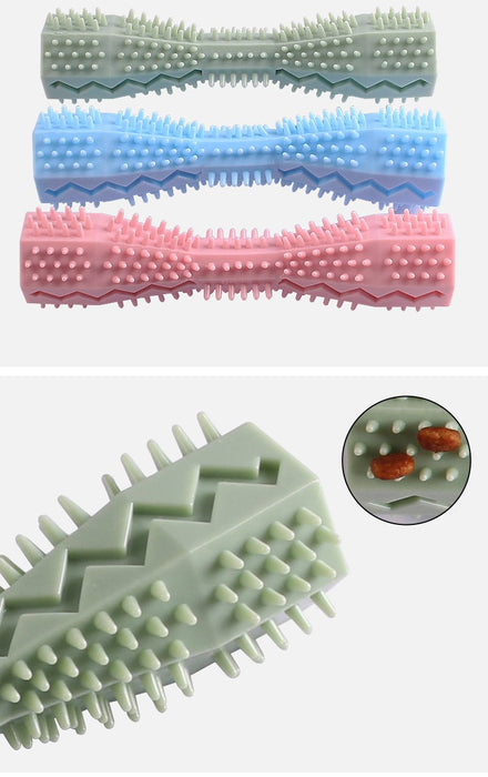 Pet dog toy dog tooth cleaning toy pet missed food