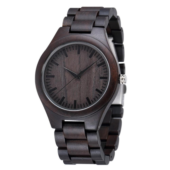 2022 New Fashion Simple Wooden Watch Couple Watch