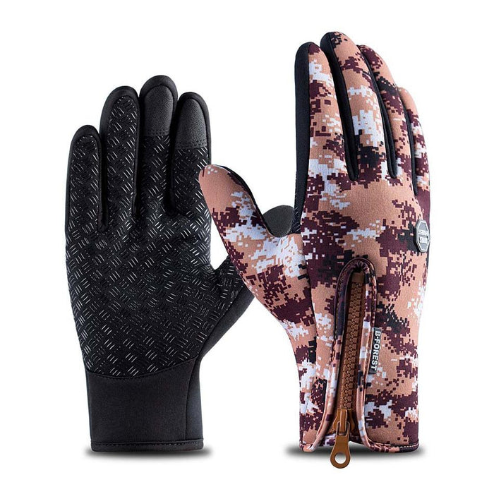 Winter Cycling Warm Touchscreen Full Finger Glove