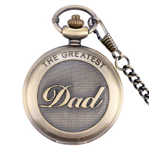 Dad Gift Watch Special Design Quartz Pocket Watch