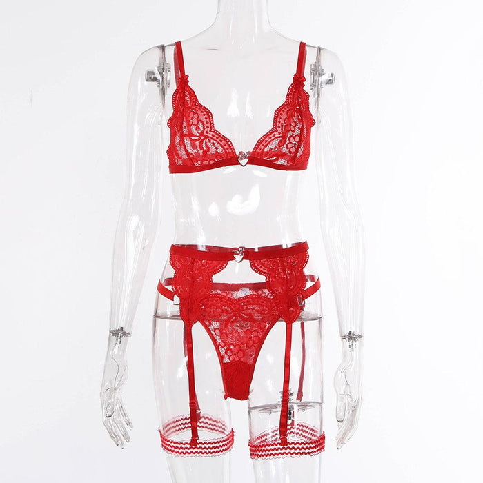Sexy Lace Lingerie Women Intimates Underwear Set