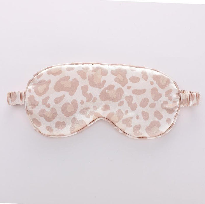 Pure Color Simulated Silk Sleeping Shade Eye Mask