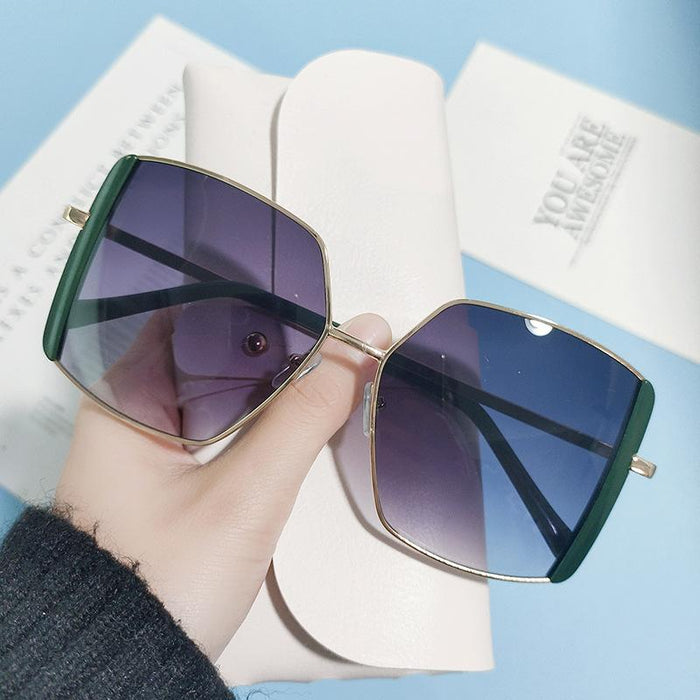Women's Fashion Metal Sunglasses