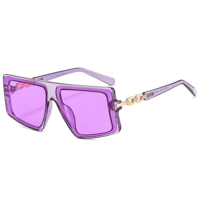 Metal irregular Sunglasses