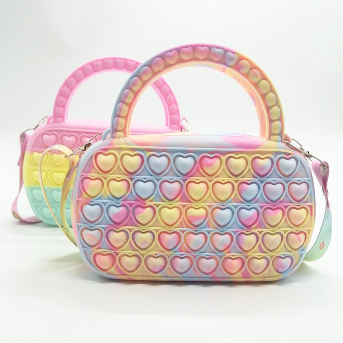 Kids Pop Bubble Mini Bag Handbag Messenger Bag
