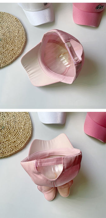 Cute Cartoon Sequin Bow Children's Baseball Cap