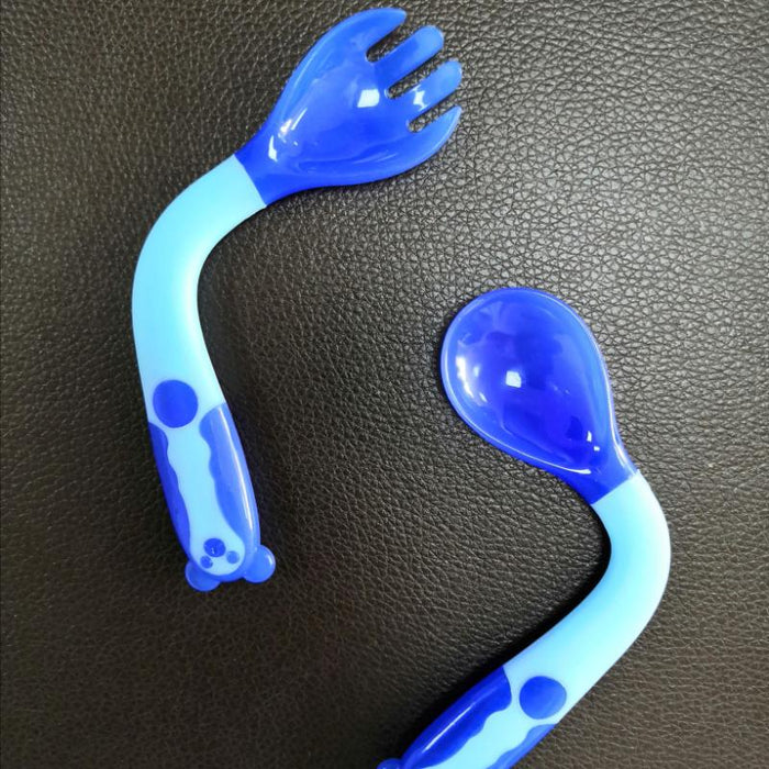 Bendable Silicone Spoon for Baby Utensils Set