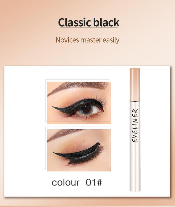 Waterproof and oil proof 6 colour Eyeliner