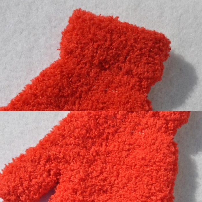 Warm Plush Thick Warm Baby Gloves