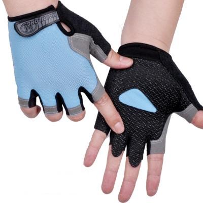 Anti Slip Shock Breathable Half Finger Gloves
