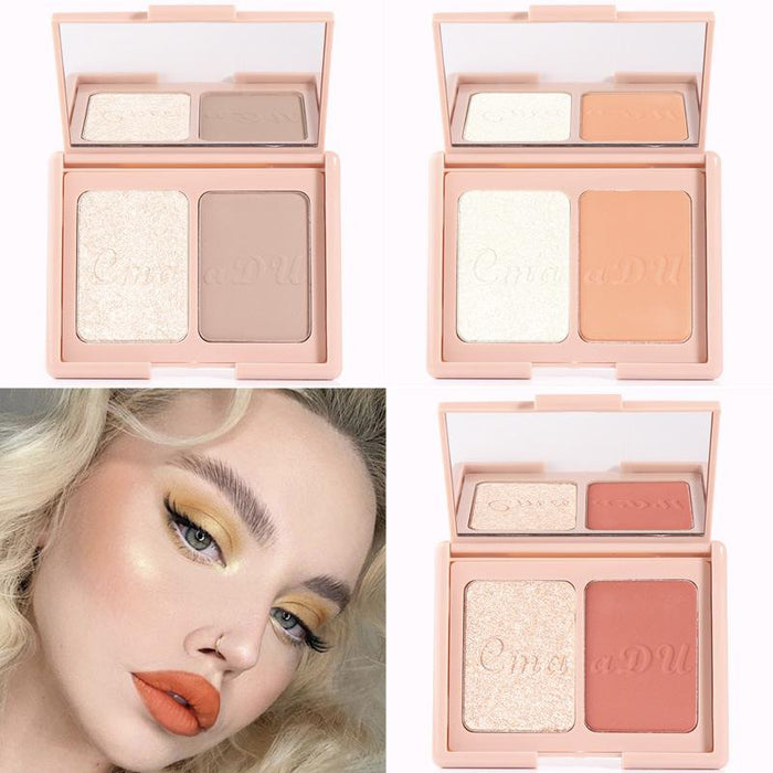 Two colour Blush high gloss powder repair tray