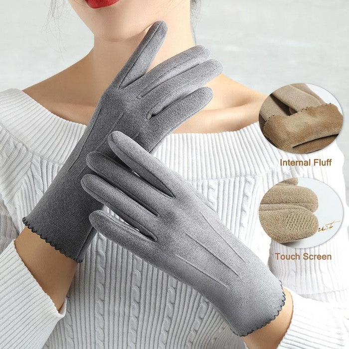 Winter Women Touchscreen Full Finger Gloves