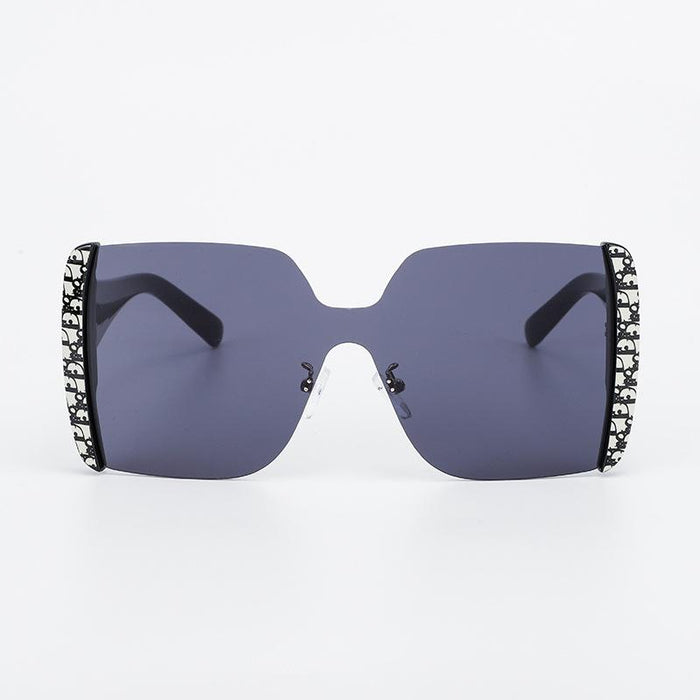 Men's and women's one piece flower wrapped Sunglasses