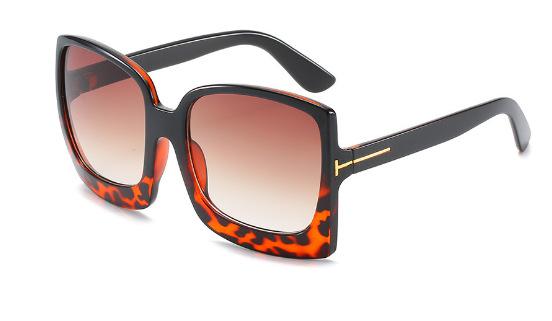 Large Frame Colorful Real Film Sunglasses