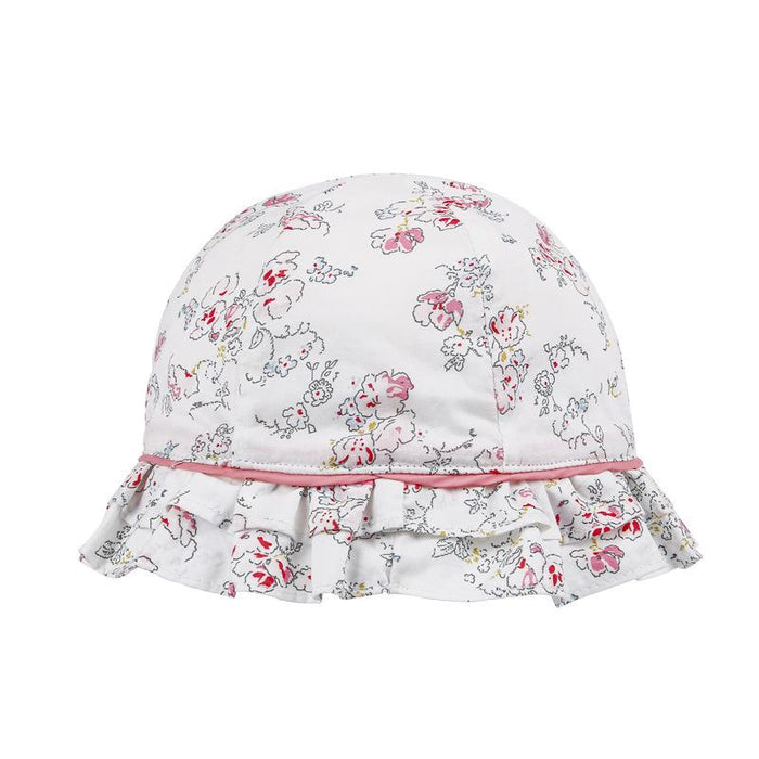 Pastoral Wind Floral Children's Outdoor Travel Warm Fisherman Hat
