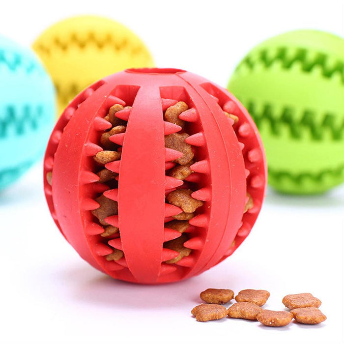 Pet dog rubber ball is suitable for dog and cat chew toys