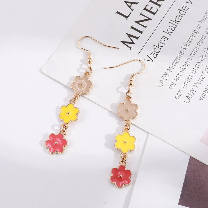 New Natural Style Flower Women's Earrings