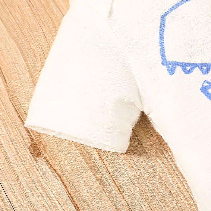 Summer Baby Boys Dinosaur Jumpsuit