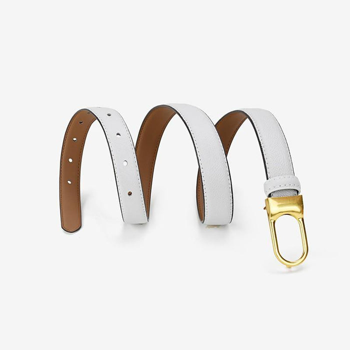 Summer Accessories Women's Soft Leather Dress Waist Leather Belt