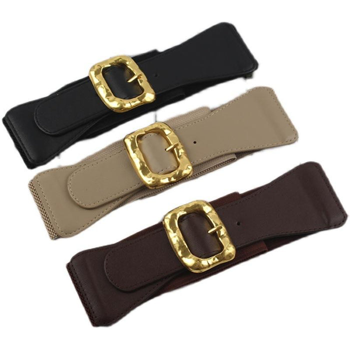Fashionable and Simple Women's Decorative Waist Wide Belt